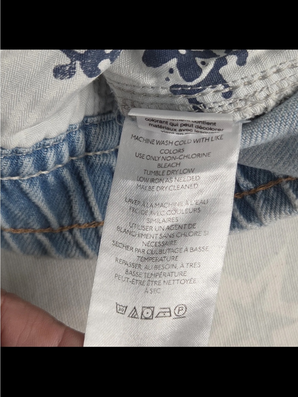 Free People We the Free Bright Eyed Low Slung Pull on Barrel Jeans Sz Medium - Picture 12 of 12